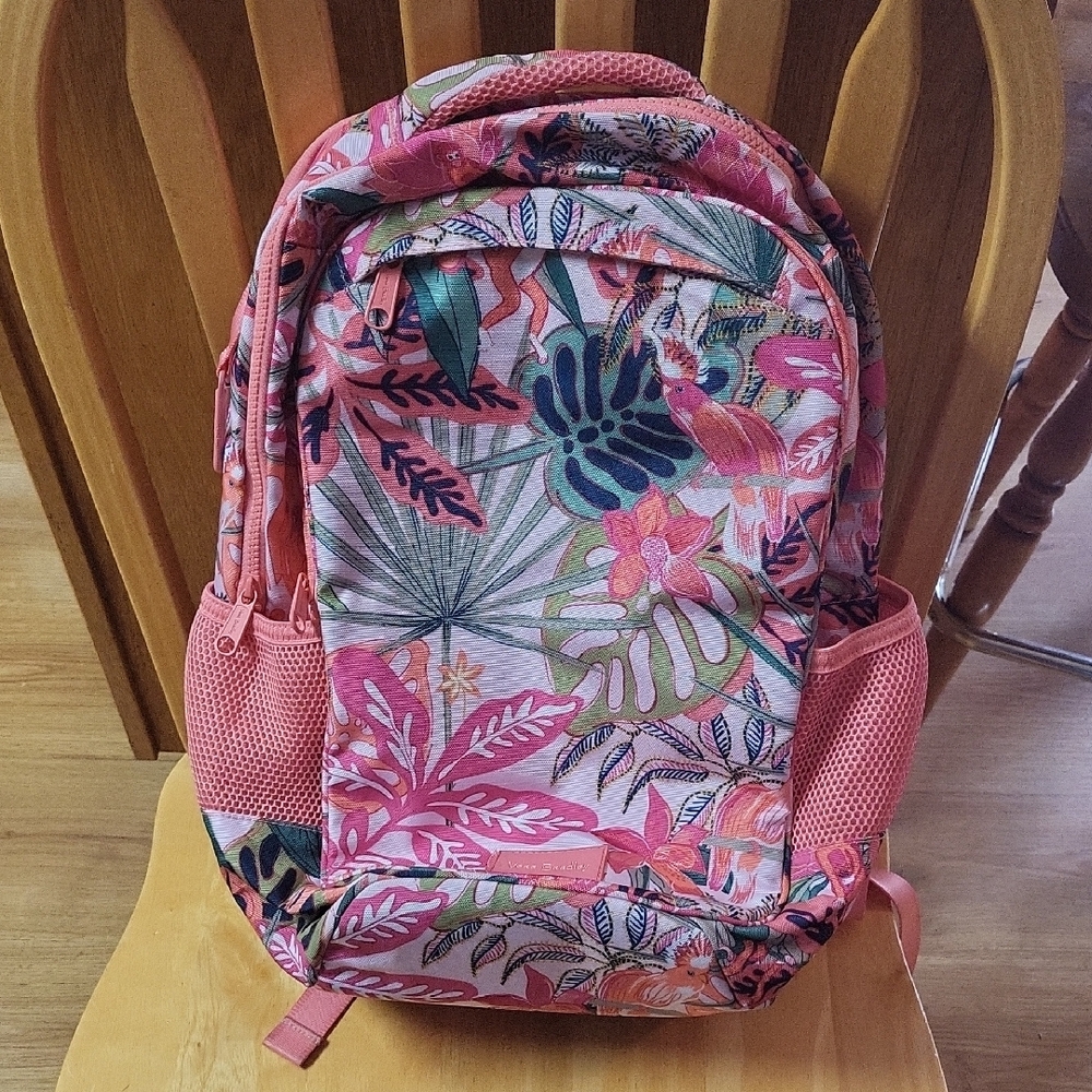 Floral Pink Backpack